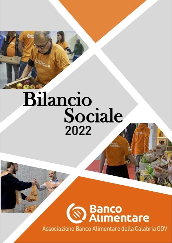 Copertina Bilancio Sociale Calabria 2022