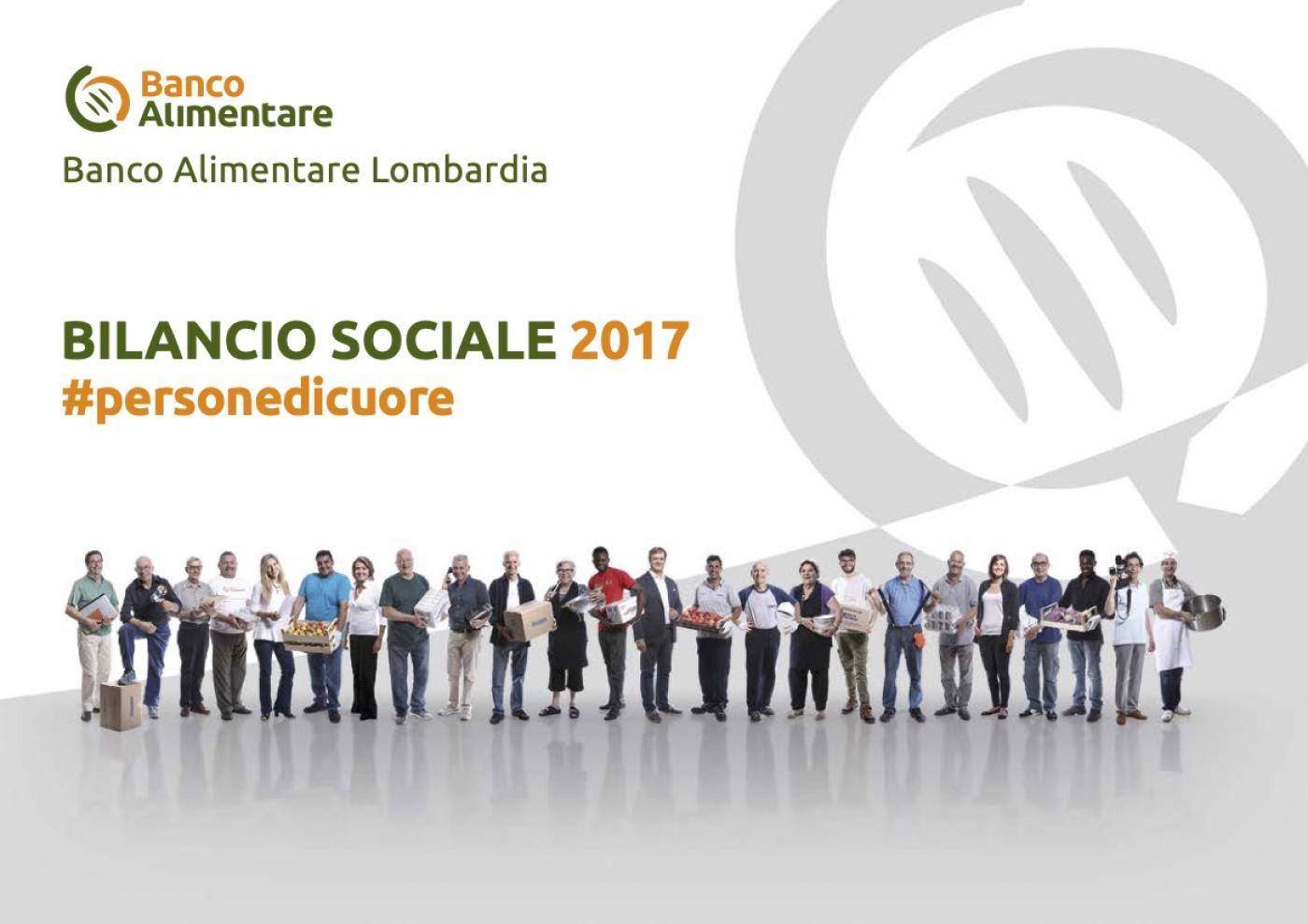 Copertina Bilancio Sociale Lombardia 2017