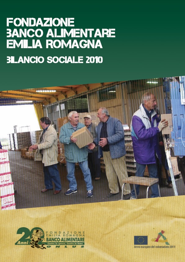 Copertina Bilancio Sociale Emilia Romagna 2010