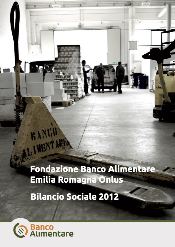 Copertina Bilancio Sociale Emilia Romagna 2012